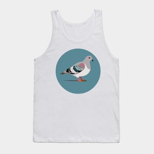 Pigeon Illustration - Cute lil bird Tank Top